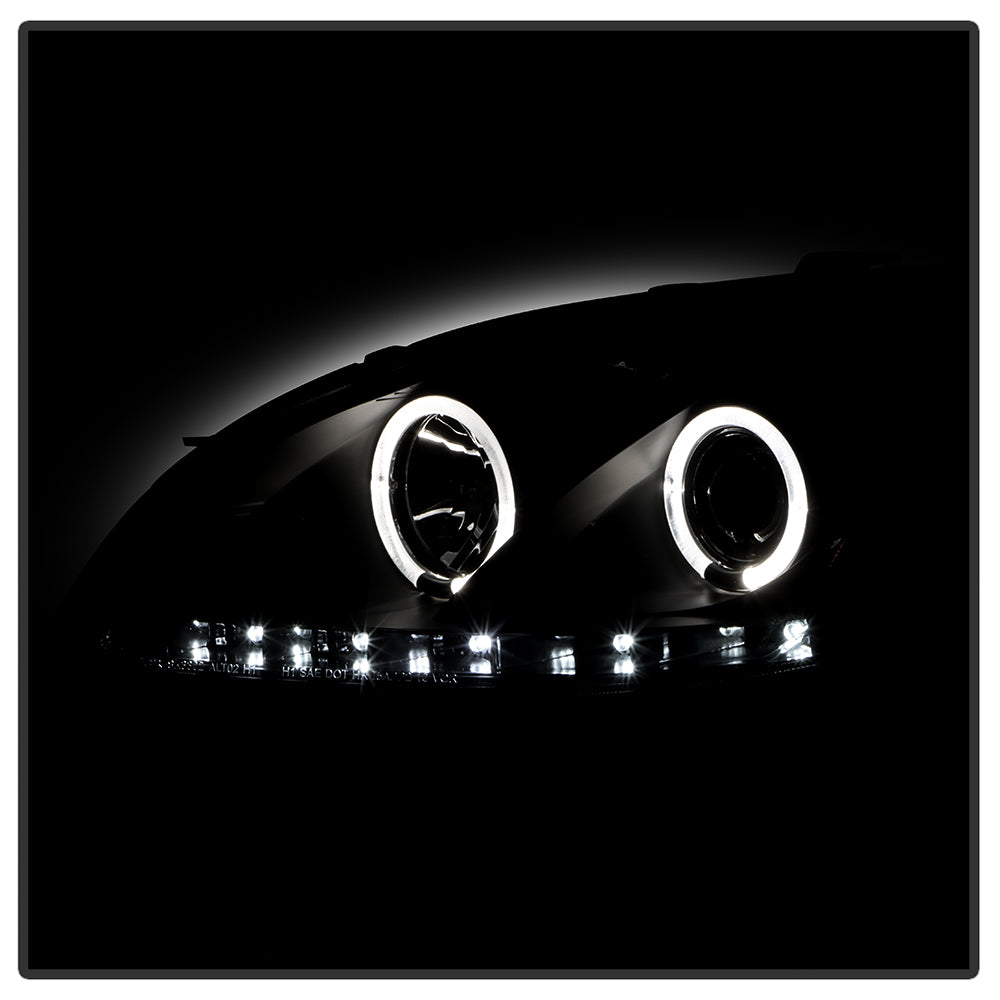 Spyder Nissan Altima 02-04 Projector Headlights Halogen Model- LED Halo LED Blk PRO-YD-NA02-HL-BK 5008077