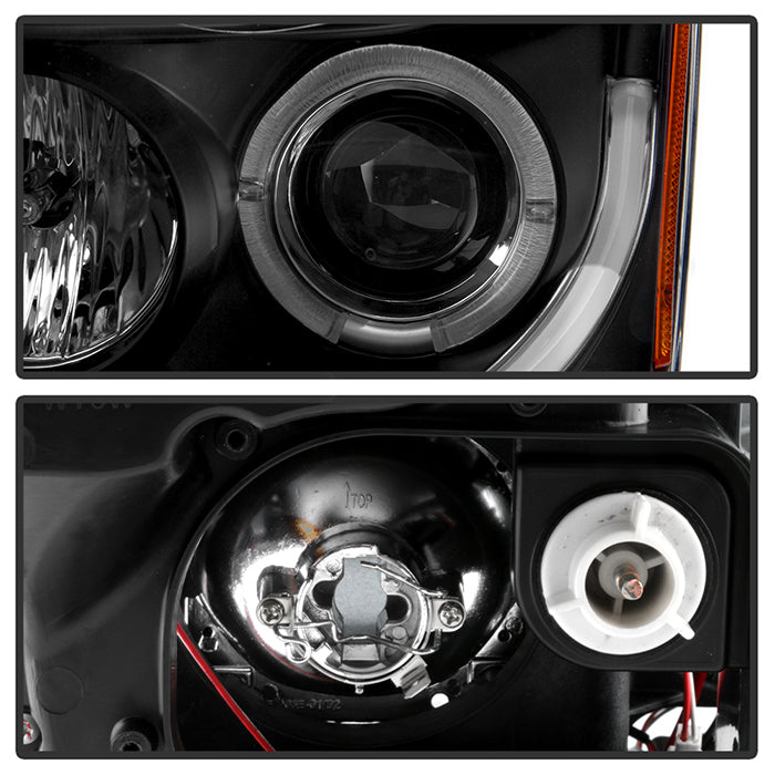 Spyder Nissan Altima 4Dr 10-12 Projector Headlights Light DRL LED Halo Blk PRO-YD-NA104D-LTDRL-BK 5076830