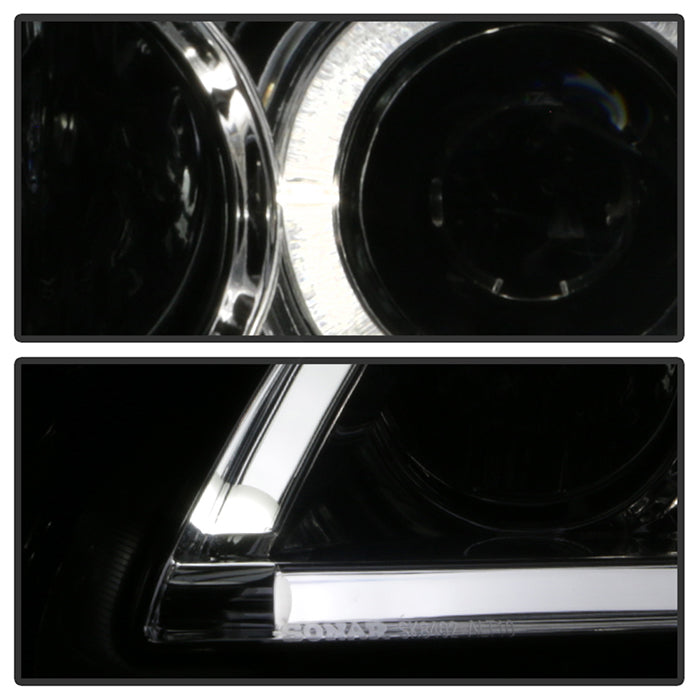 Spyder Nissan Altima 4Dr 10-12 Projector Headlights Light DRL LED Halo Smke PRO-YD-NA104D-LTDRL-SM 5076854