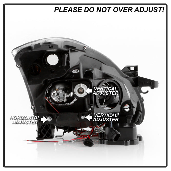 Spyder Nissan Altima 4Dr 10-12 Projector Headlights Light DRL LED Halo Smke PRO-YD-NA104D-LTDRL-SM 5076854
