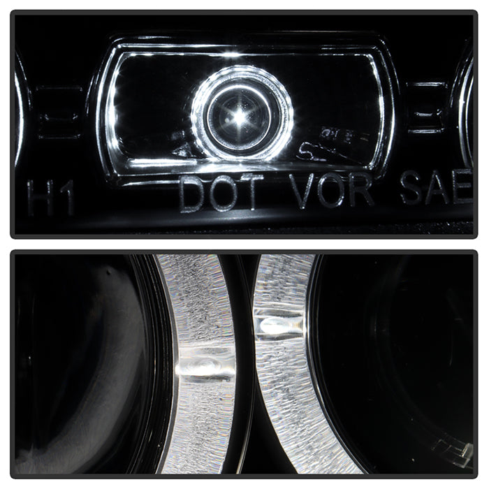 Spyder Nissan Frontier 05-08 Projector Headlights LED Halo LED Blk PRO-YD-NF05-HL-BK 5011527