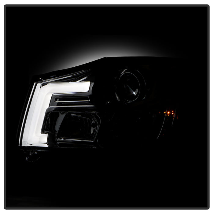 Spyder 04-15 Nissan Titan / 04-07 Nissan Armada V2 Projector Headlights - Chrome PRO-YD-NTI04-DRL-C 5085498