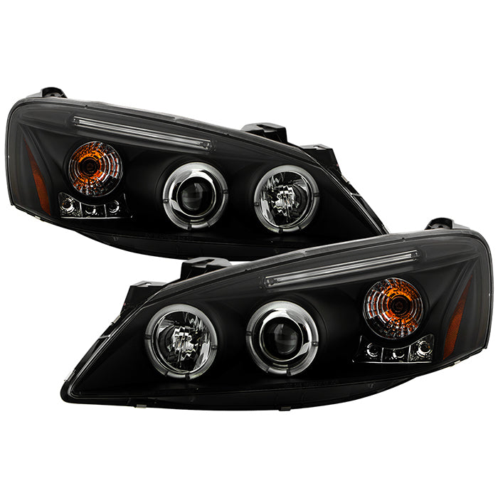 Spyder Pontiac G6 2/4DR 05-08 Projector Headlights LED Halo LED Blk PRO-YD-PG605-HL-BK 5011596