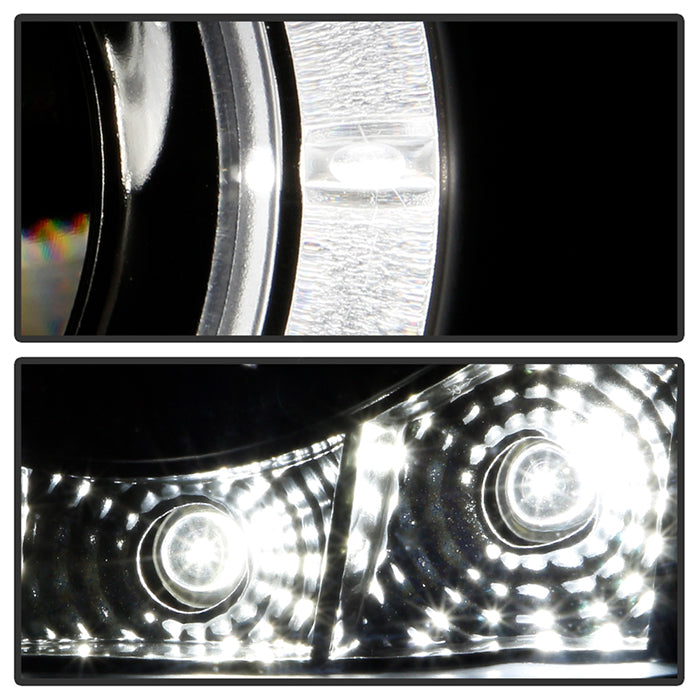 Spyder Pontiac G6 2/4DR 05-08 Projector Headlights LED Halo LED Blk PRO-YD-PG605-HL-BK 5011596