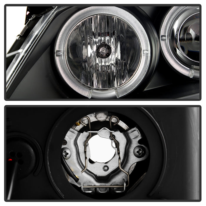 Spyder Pontiac G6 2/4DR 05-08 Projector Headlights LED Halo LED Blk PRO-YD-PG605-HL-BK 5011596