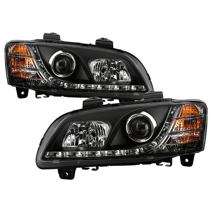 Spyder Pontiac G8 08-09 Projector Headlights DRL Black High H1 Low H7 PRO-YD-PG808-DRL-BK 5011626
