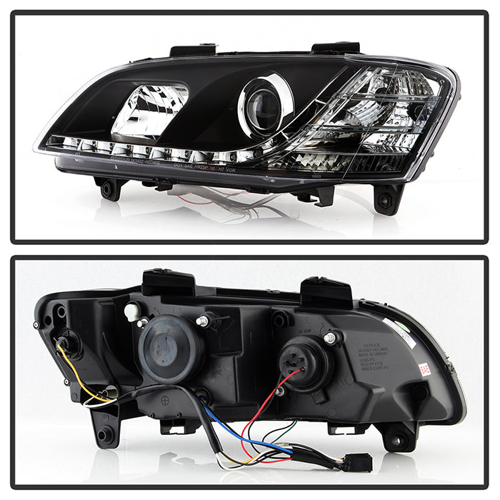Spyder Pontiac G8 08-09 Projector Headlights DRL Black High H1 Low H7 PRO-YD-PG808-DRL-BK 5011626
