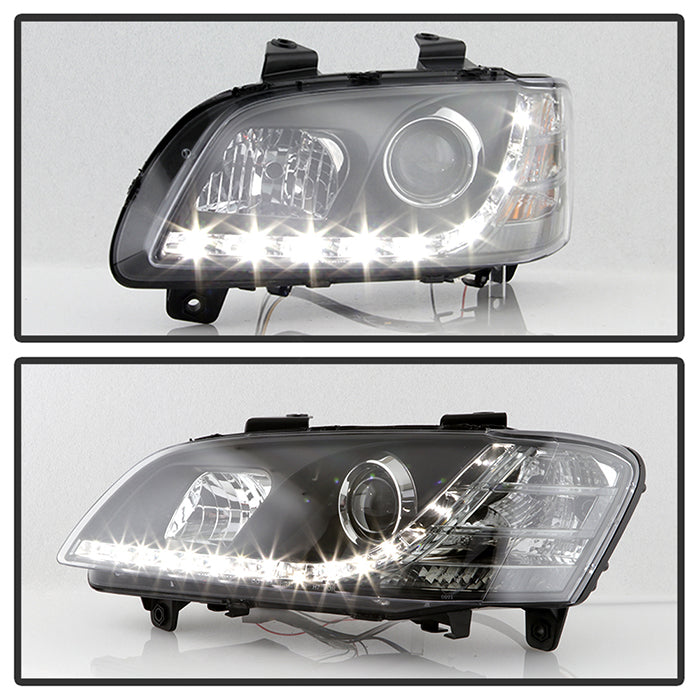 Spyder Pontiac G8 08-09 Projector Headlights DRL Black High H1 Low H7 PRO-YD-PG808-DRL-BK 5011626