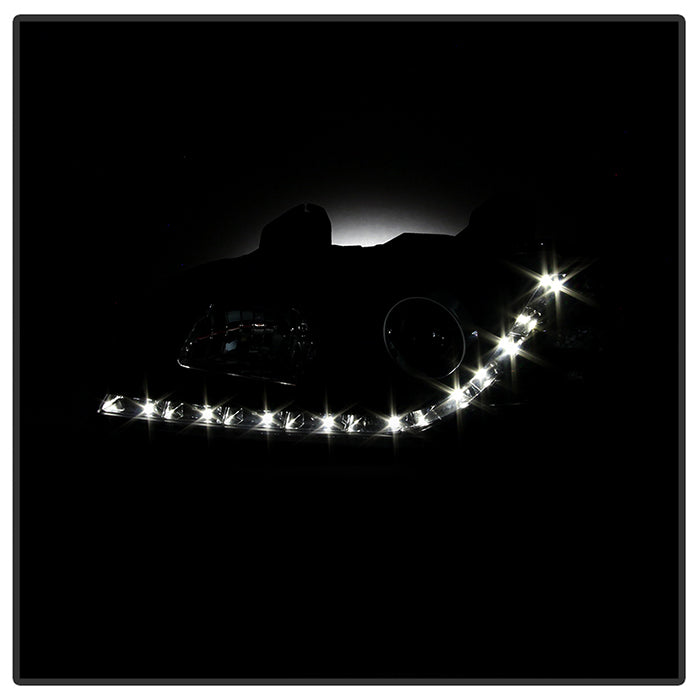Spyder Pontiac G8 08-09 Projector Headlights DRL Black High H1 Low H7 PRO-YD-PG808-DRL-BK 5011626
