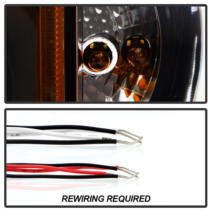 Spyder Pontiac Grand AM 99-05 Projector Headlights LED Halo LED Blk Low 9006 PRO-YD-PGAM99-HL-BK 5011640