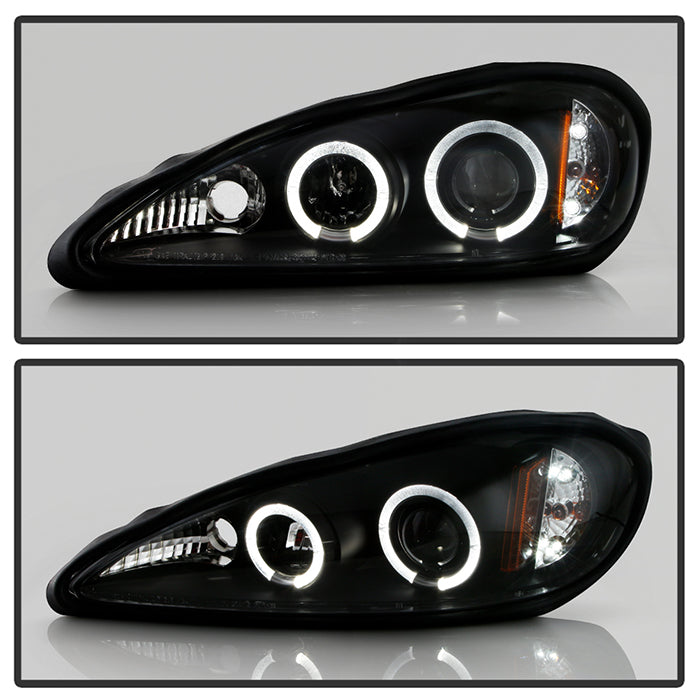 Spyder Pontiac Grand AM 99-05 Projector Headlights LED Halo LED Blk Low 9006 PRO-YD-PGAM99-HL-BK 5011640