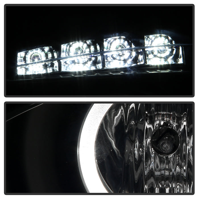 Spyder Pontiac Grand Prix 04-08 Projector Headlights LED Halo LED Blk PRO-YD-PGP04-HL-BK 5011664