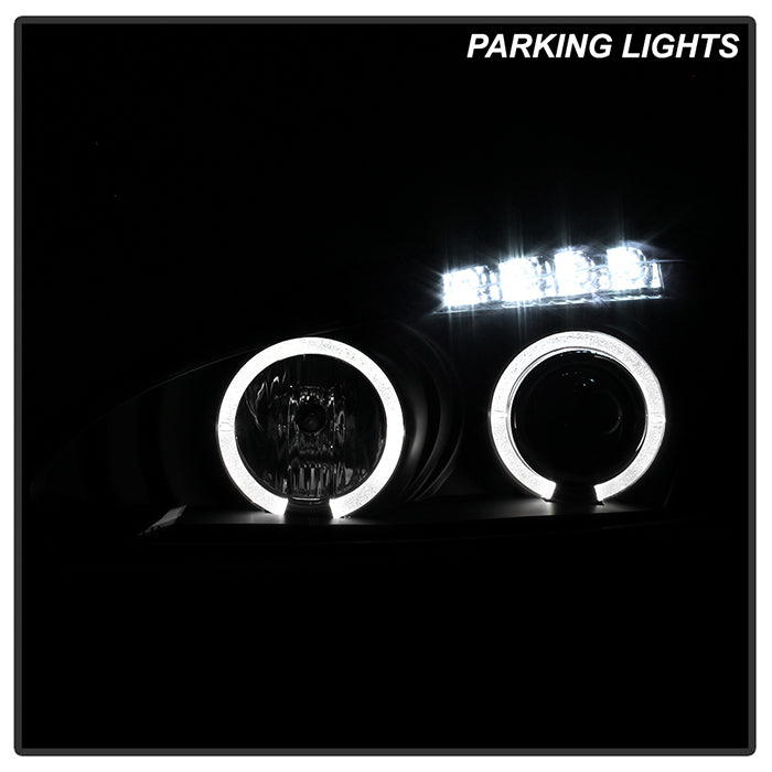Spyder Pontiac Grand Prix 04-08 Projector Headlights LED Halo LED Blk PRO-YD-PGP04-HL-BK 5011664
