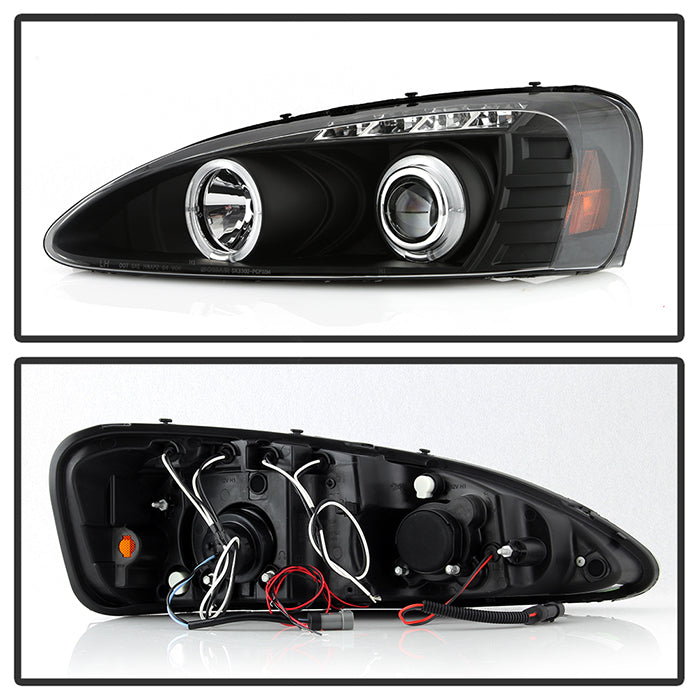 Spyder Pontiac Grand Prix 04-08 Projector Headlights LED Halo LED Blk PRO-YD-PGP04-HL-BK 5011664