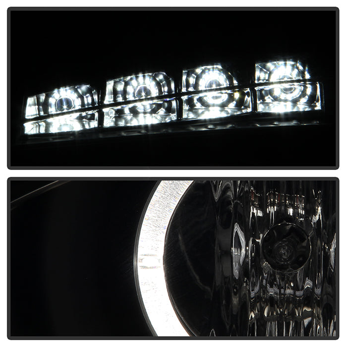 Spyder Pontiac Grand Prix 04-08 Projector Headlights LED Halo LED Blk Smke PRO-YD-PGP04-HL-BSM 5078629