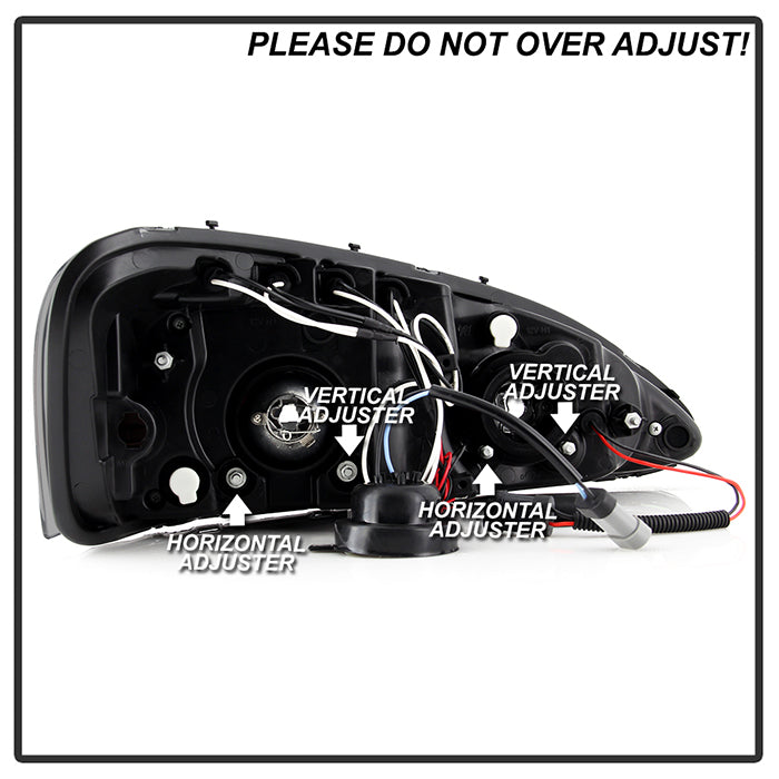 Spyder Pontiac Grand Prix 04-08 Projector Headlights LED Halo LED Blk Smke PRO-YD-PGP04-HL-BSM 5078629
