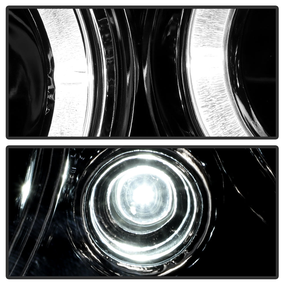 Spyder Pontiac GTO 04-06 Projector Headlights LED Halo LED Chrome High H1 Low H1 PRO-YD-PGTO04-HL-C 5011756