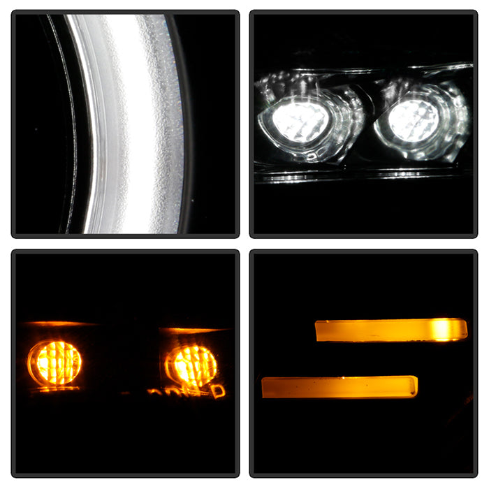 Spyder Scion FRS 12-14 Projector Headlights CCFL Halo DRL LED Black PRO-YD-SFRS12-CCFL-BK 5075383