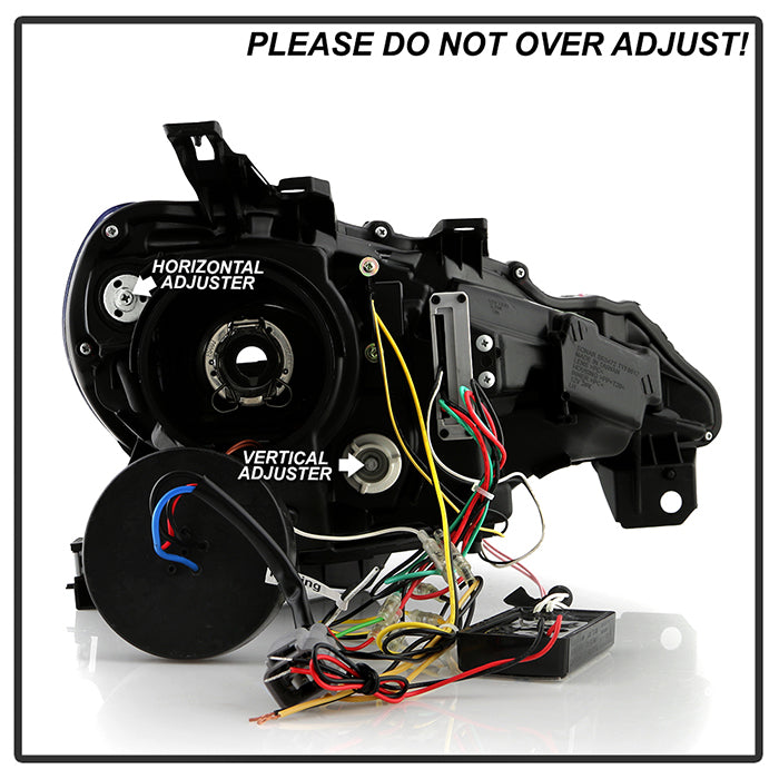 Spyder Scion FRS 12-14 Projector Headlights CCFL Halo DRL LED Black PRO-YD-SFRS12-CCFL-BK 5075383