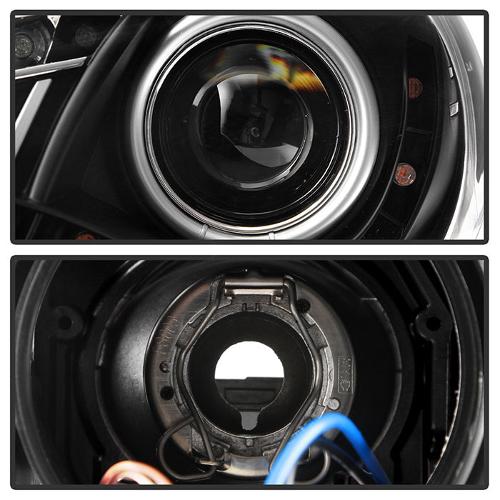 Spyder Subaru BRZ 12-14 Projector Headlights- DRL LED Black PRO-YD-SUBRZ12-BK 5075475