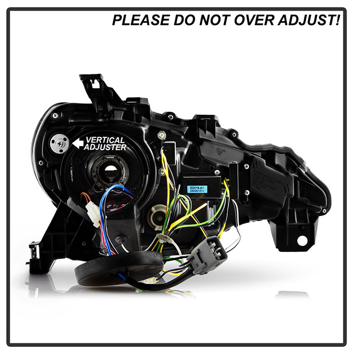 Spyder Subaru BRZ 12-14 Projector Headlights- DRL LED Black PRO-YD-SUBRZ12-BK 5075475