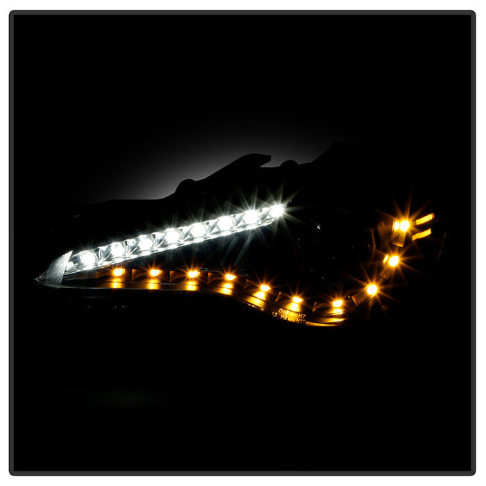 Spyder Subaru BRZ 12-14 Projector Headlights- DRL LED Black PRO-YD-SUBRZ12-BK 5075475