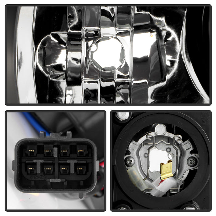 Spyder Subaru WRX 06-07 Projector Headlights - HID Model Only - Black PRO-YD-SWRX06-HID-LBDRL-BK 5083913