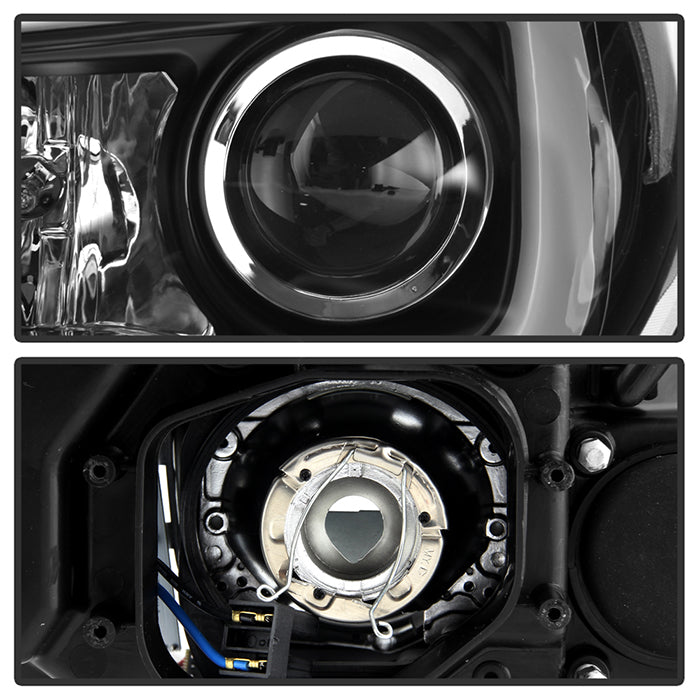 Spyder Subaru WRX 2006-2007 Projector Headlights - Halogen Only - Black PRO-YD-SWRX06-LBDRL-BK 5083920