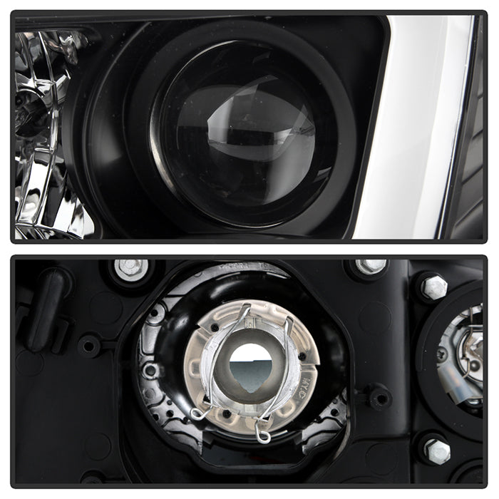 Spyder Subaru WRX 08-09 Projector Headlights - HID Model Only - Black PRO-YD-SWRX08-HID-LBDRL-BK 5083937