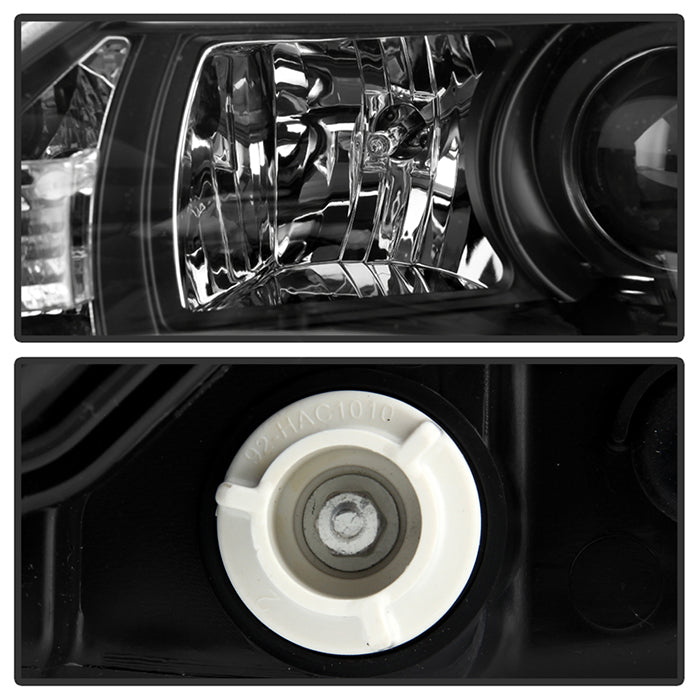 Spyder Subaru WRX 08-09 Projector Headlights - HID Model Only - Black PRO-YD-SWRX08-HID-LBDRL-BK 5083937