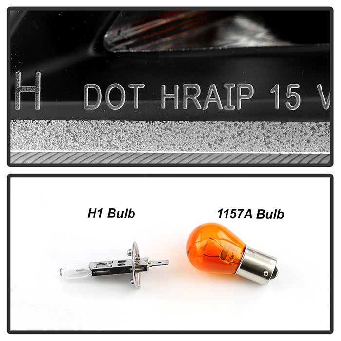 Spyder Subaru WRX 08-09 Projector Headlights - HID Model Only - Black PRO-YD-SWRX08-HID-LBDRL-BK 5083937