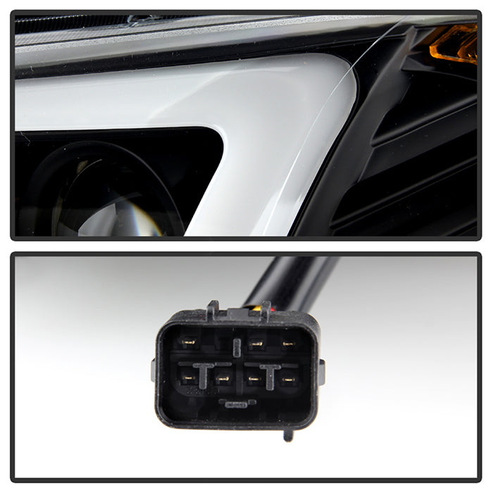 Spyder Subaru WRX 08-09 Projector Headlights - Halogen Model Only - Black PRO-YD-SWRX08-LBDRL-BK 5083944
