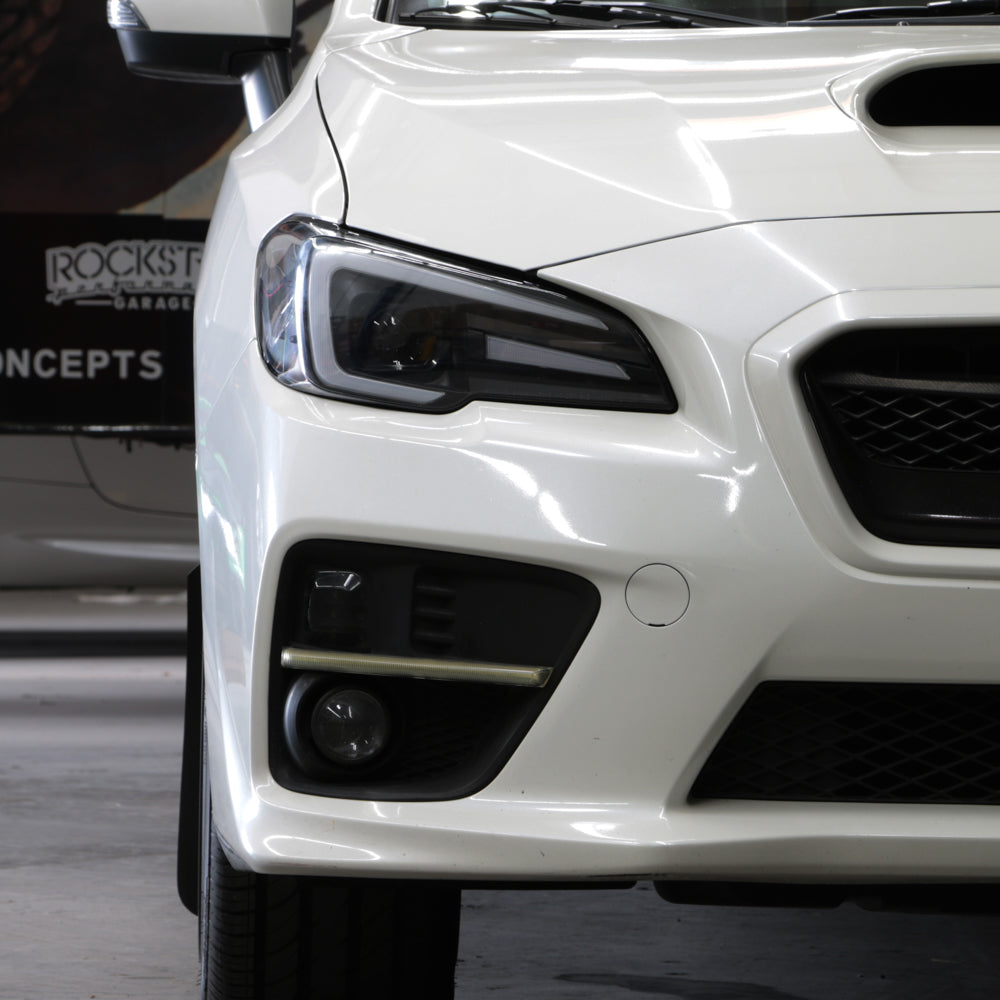 Spyder Subaru Impreza WRX 15-20 Halogen High-Power LED Headlights- Black PRO-YD-SWRX15HALAP-SBSEQ-BK 5088093