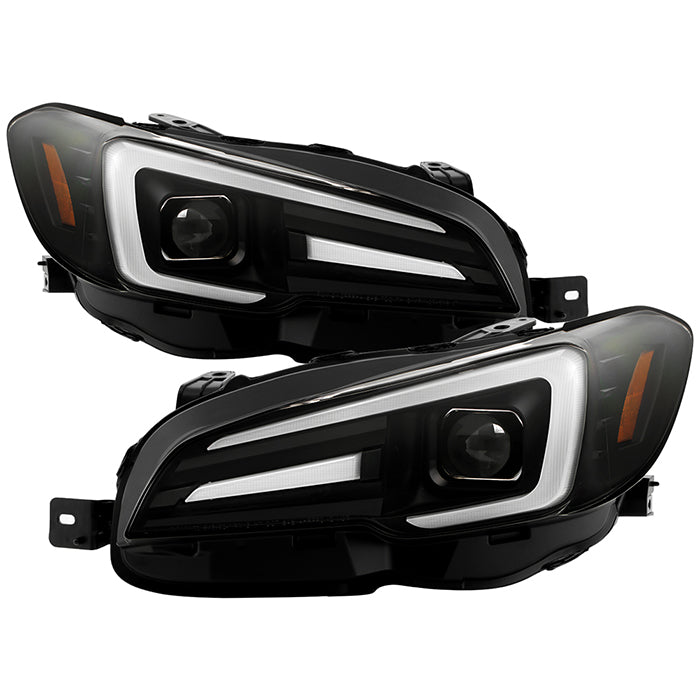 Spyder Subaru Impreza WRX 15-20 LED High-Power LED Headlights-Black PRO-YD-SWRX15LEDAP-SBSEQ-BK 5088109