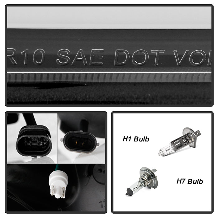 Spyder Signature Toyota 4Runner 10-13 Projector Headlights - Black (PRO-YD-T4R10SI-BK) 5087454
