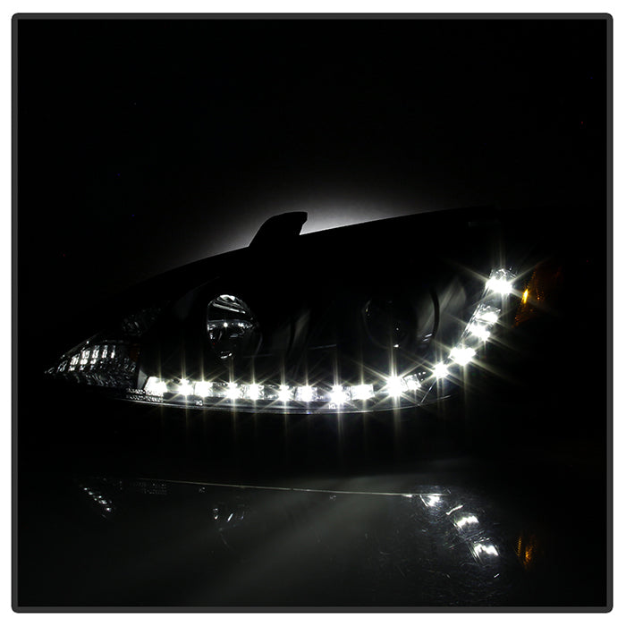 Spyder Toyota Camry 02-06 Projector Headlights DRL Black High H1 Low H1 PRO-YD-TCAM02-DRL-BK 5042798