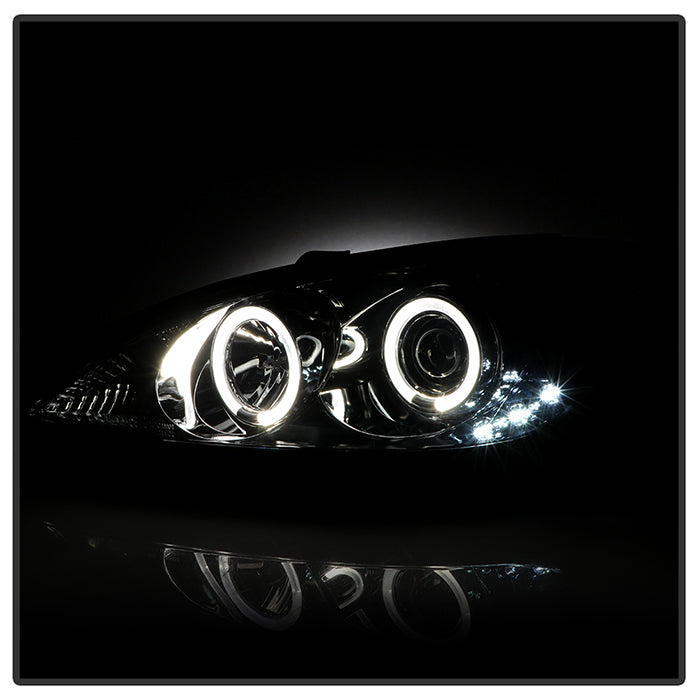 Spyder Toyota Camry 02-06 Projector Headlights LED Halo LED Smoke High H1 Low H1 PRO-YD-TCAM02-HL-SM 5064325