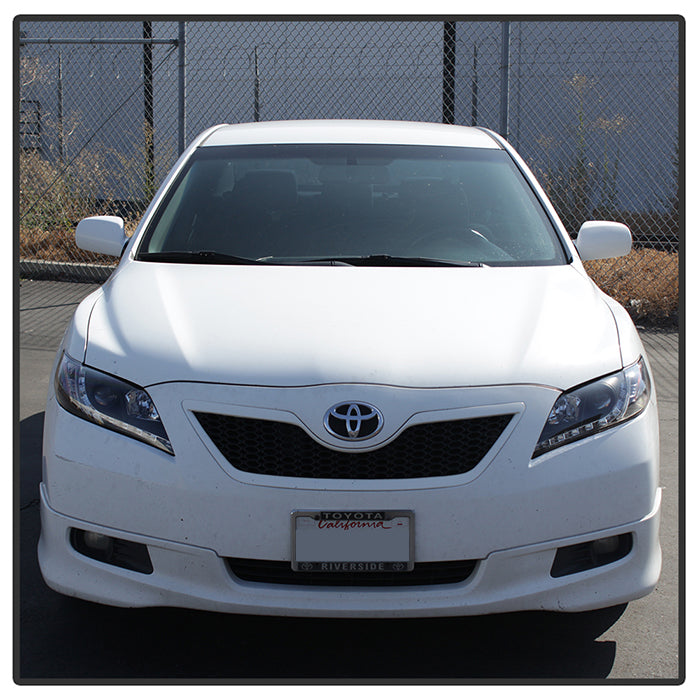 Spyder Toyota Camry 07-09 Projector Headlights DRL Black High H1 Low H7 PRO-YD-TCAM07-DRL-BK 5039422