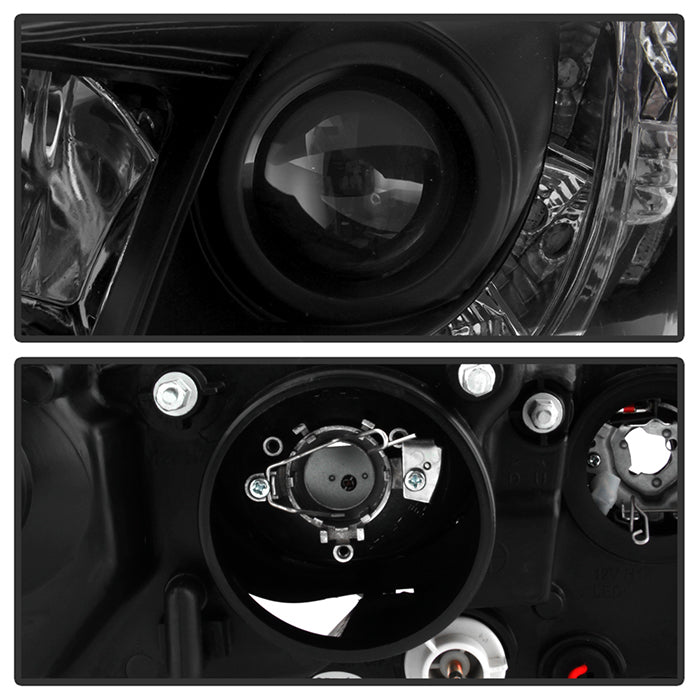 Spyder Toyota Camry 07-09 Projector Headlights DRL Black High H1 Low H7 PRO-YD-TCAM07-DRL-BK 5039422