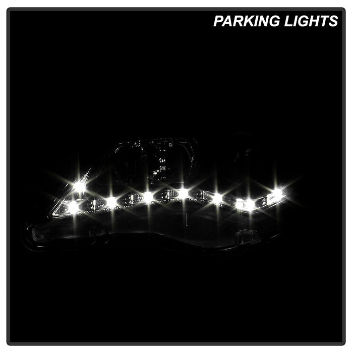 Spyder Toyota Camry 12-14 Projector Headlights DRL Blk High 9005 (Not Included PRO-YD-TCAM12-DRL-BK 5072658