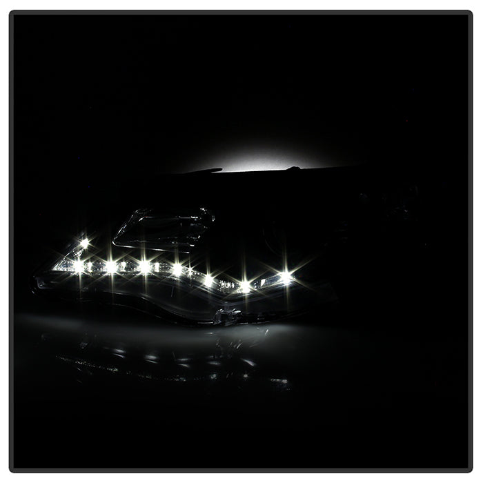 Spyder Toyota Camry 12-14 Projector Headlights DRL Blk High 9005 (Not Included PRO-YD-TCAM12-DRL-BK 5072658