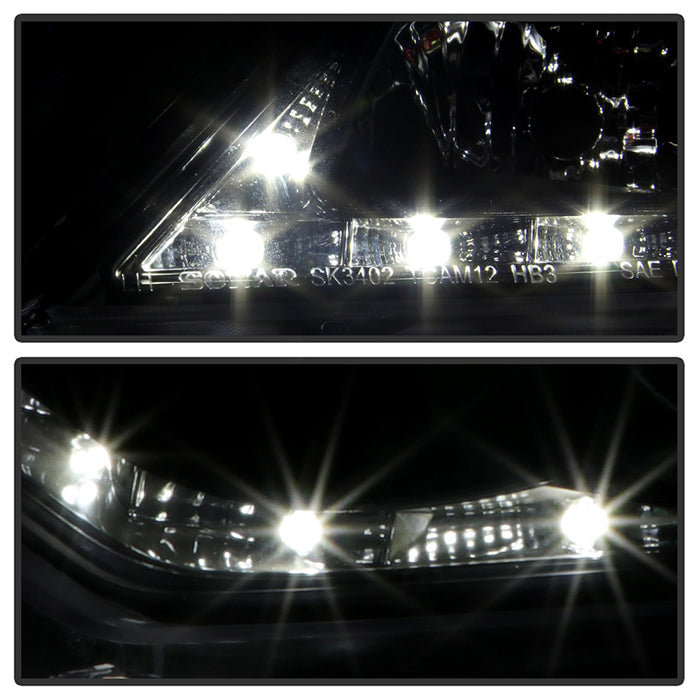 Spyder Toyota Camry 12-14 Projector Headlights DRL Blk High 9005 (Not Included PRO-YD-TCAM12-DRL-BK 5072658