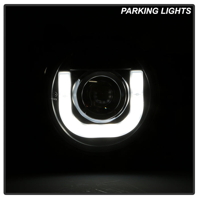 Spyder Toyota FJ Cruiser 07-14 Projector Halogen Model- 3D DRL LED Blk PRO-YD-TFJ07-3DDRL-BK 5075314
