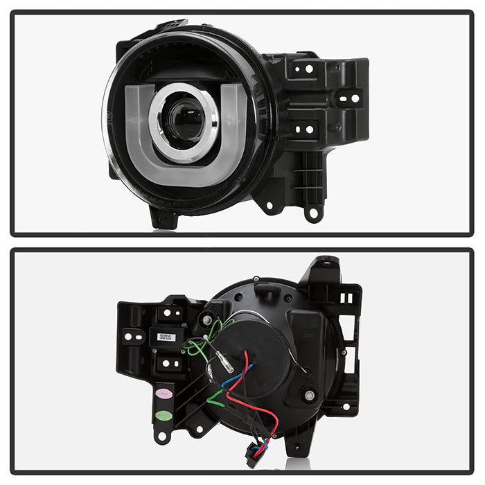 Spyder Toyota FJ Cruiser 07-14 Projector Halogen Model- 3D DRL LED Blk PRO-YD-TFJ07-3DDRL-BK 5075314