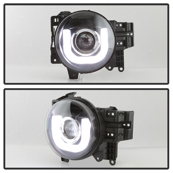Spyder Toyota FJ Cruiser 07-14 Projector Halogen Model- 3D DRL LED Blk PRO-YD-TFJ07-3DDRL-BK 5075314