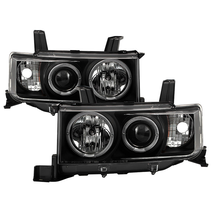 Spyder Scion XB 03-07 Projector Headlights LED Halo Black High H1 Low 9006 PRO-YD-TSXB03-HL-BK 5011893