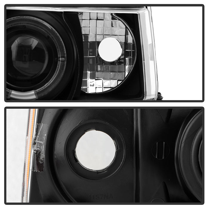 Spyder Scion XB 03-07 Projector Headlights LED Halo Black High H1 Low 9006 PRO-YD-TSXB03-HL-BK 5011893