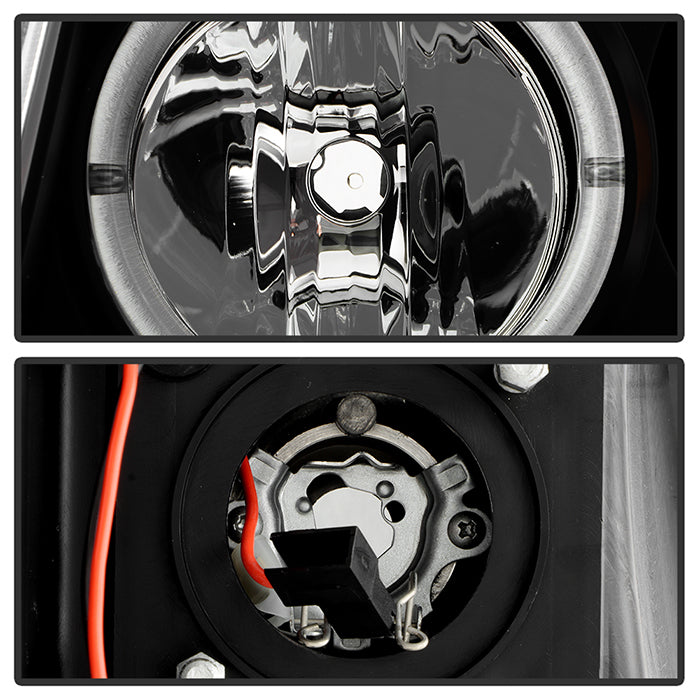 Spyder Toyota Tacoma 05-11 Projector Headlights LED Halo LED Black High H1 Low H1 PRO-YD-TT05-HL-BK 5011916
