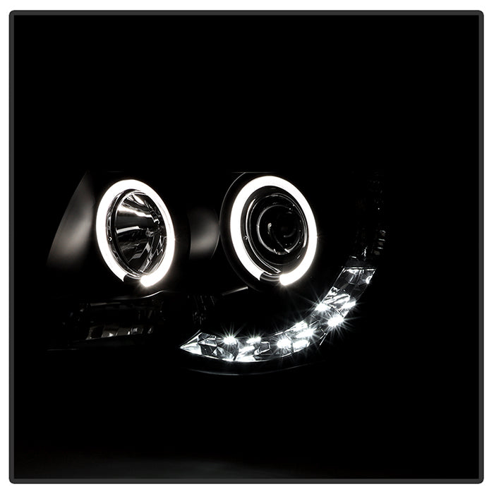 Spyder Toyota Tacoma 05-11 Projector Headlights LED Halo LED Black High H1 Low H1 PRO-YD-TT05-HL-BK 5011916