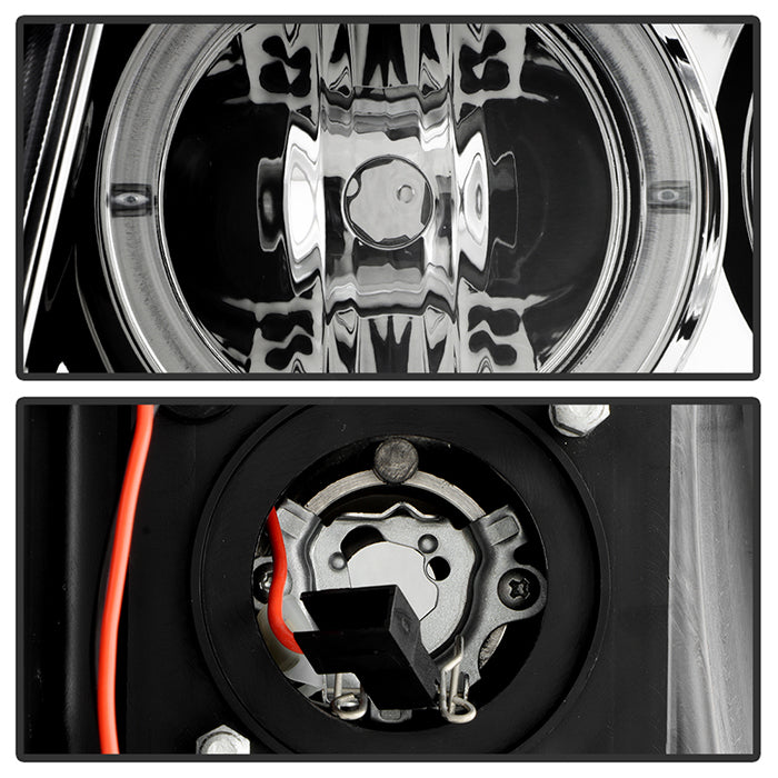 Spyder Toyota Tacoma 05-11 Projector Headlights LED Halo LED Chrome High H1 Low H1 PRO-YD-TT05-HL-C 5011923